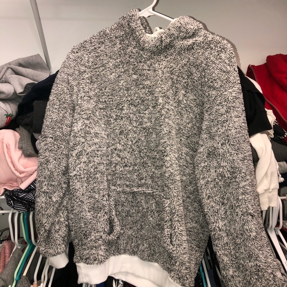 Soft fluffy sweatshirt